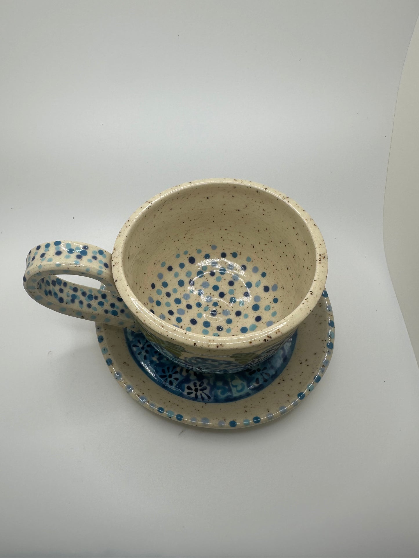 Hydrangea Teacup and Saucer