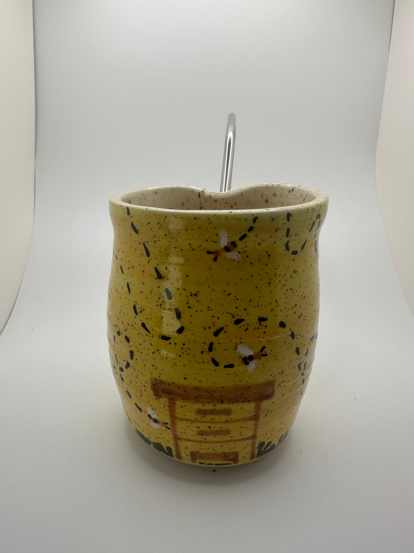 Honey Bee Straw Cup