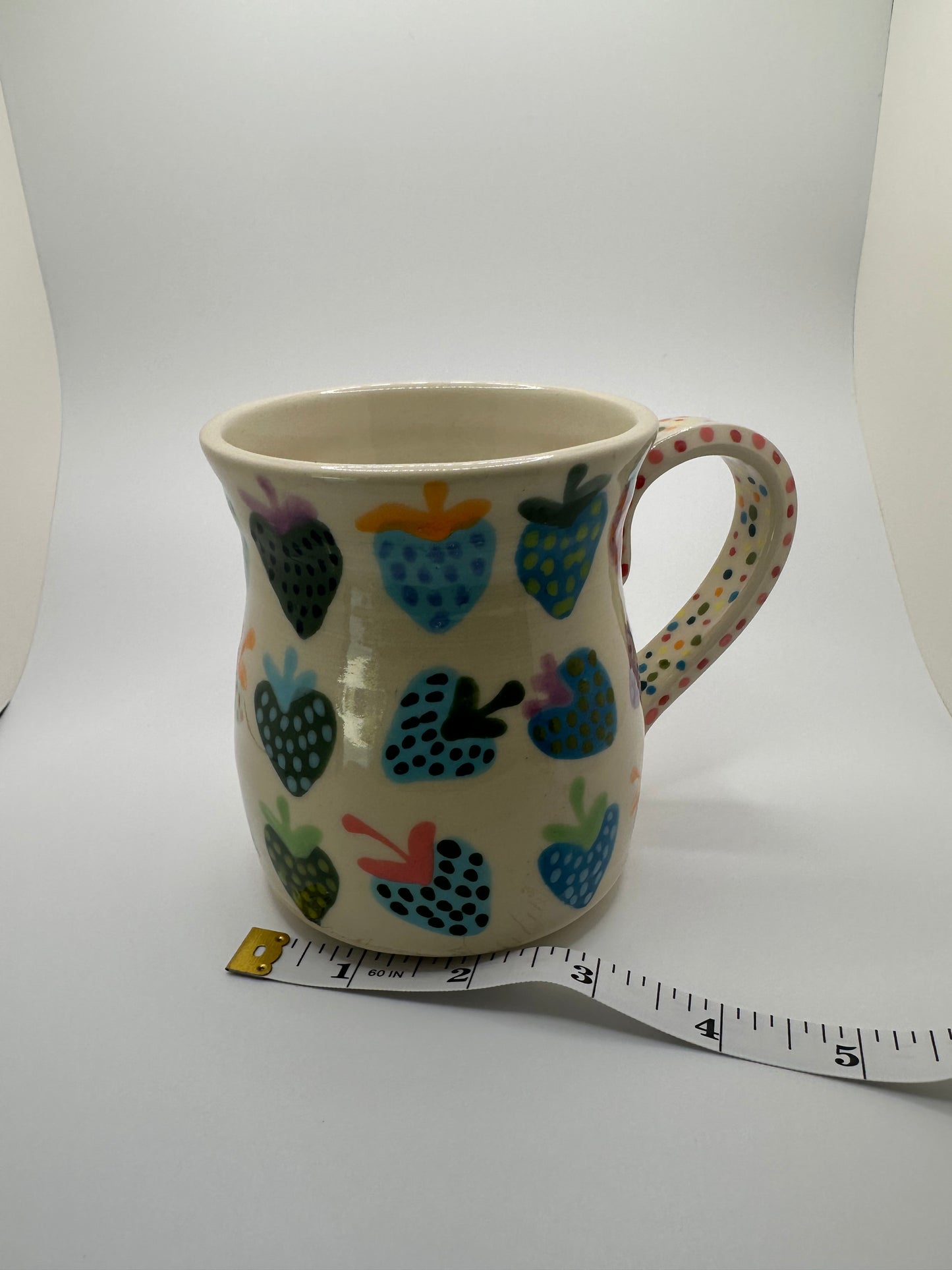 Strawberry Multicolor Mug 2