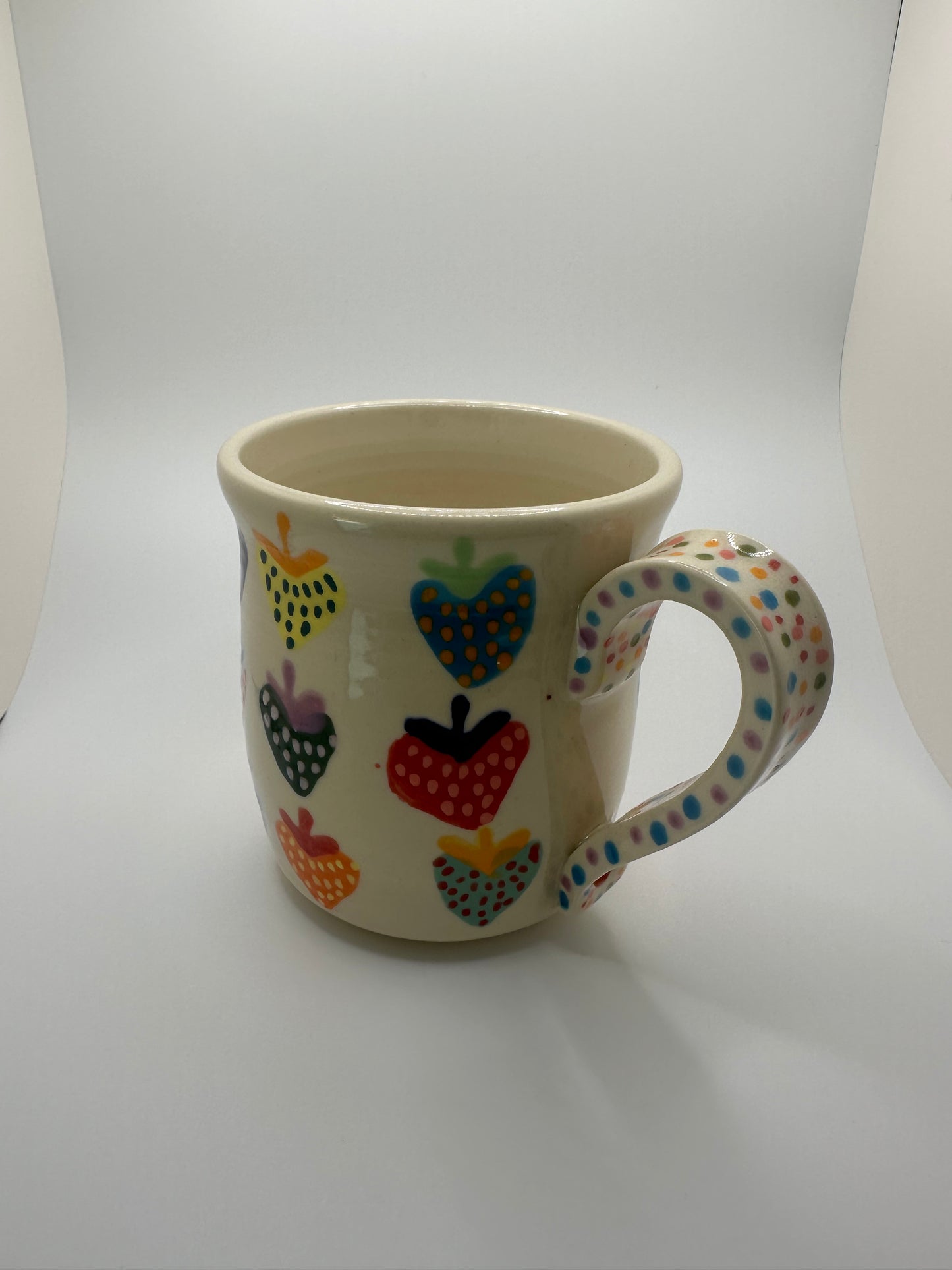 Strawberry Multicolor Mug 1