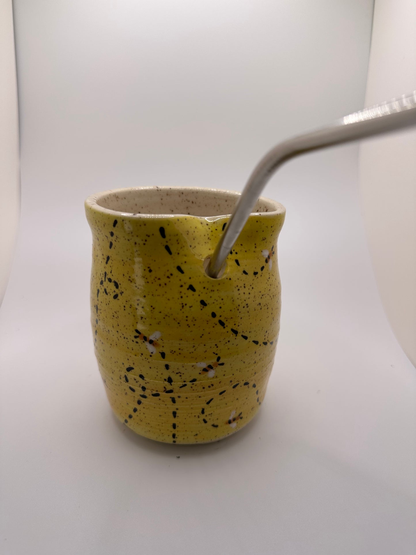 Honey Bee Straw Cup