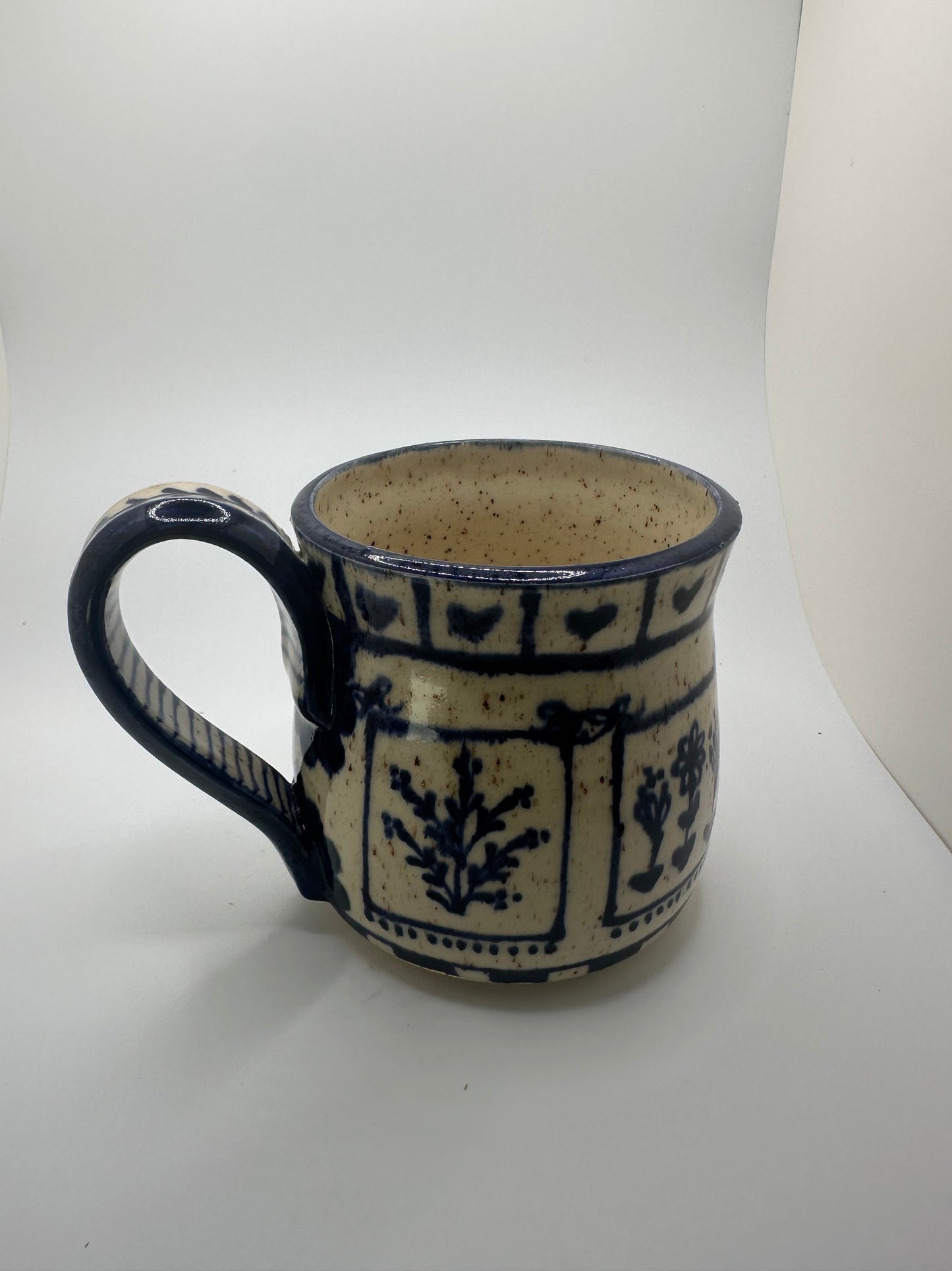 Flower Bouquet hand drawn mug