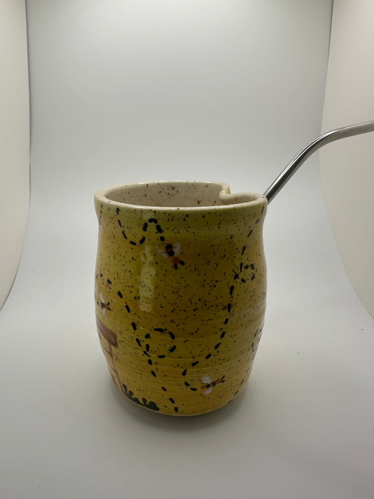 Honey Bee Straw Cup