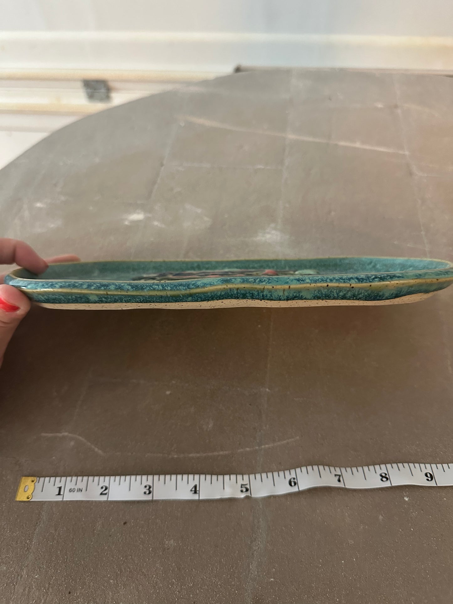 Three Fish in a Line Platter