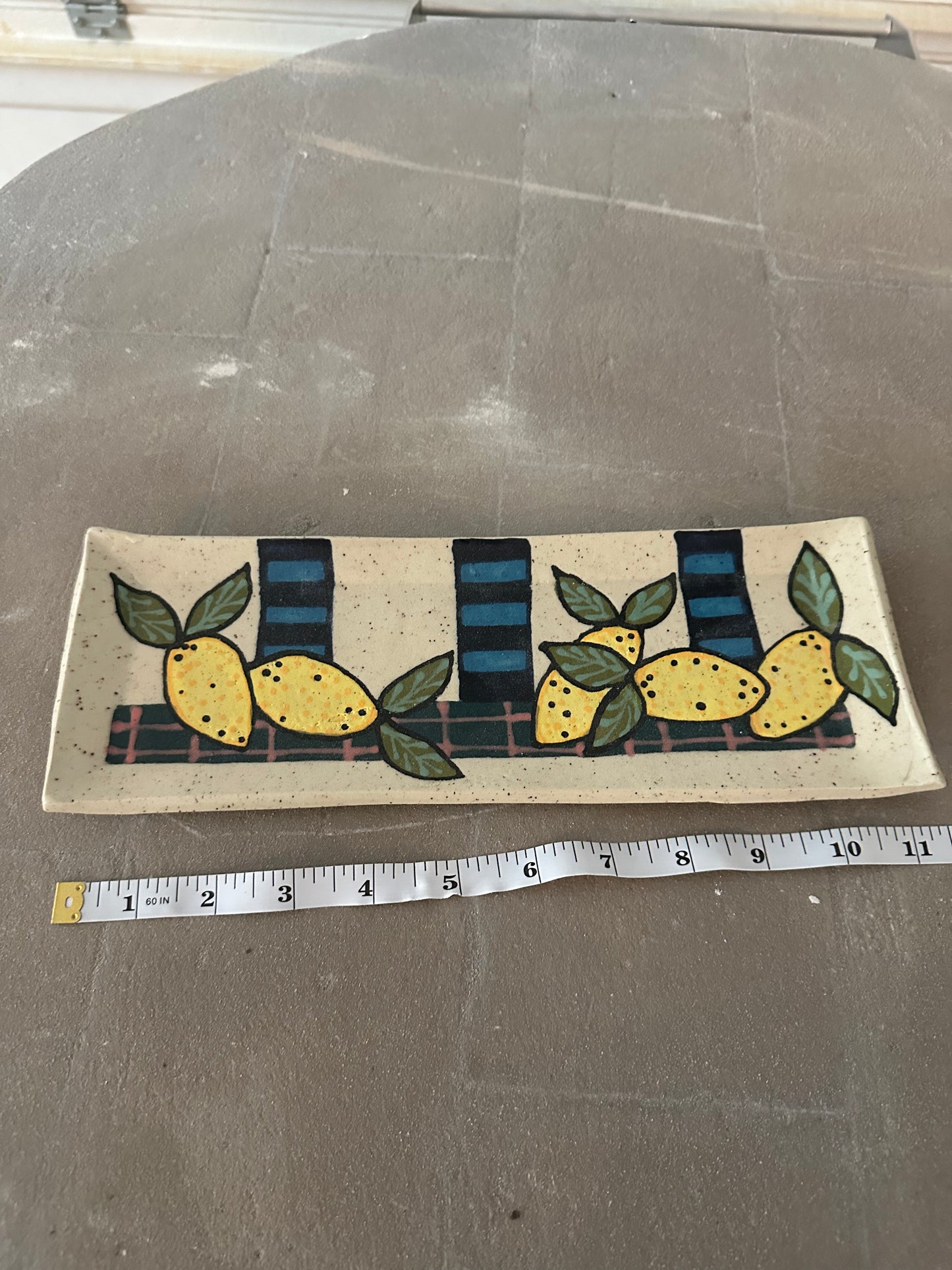 Lemon Rectangle Tray