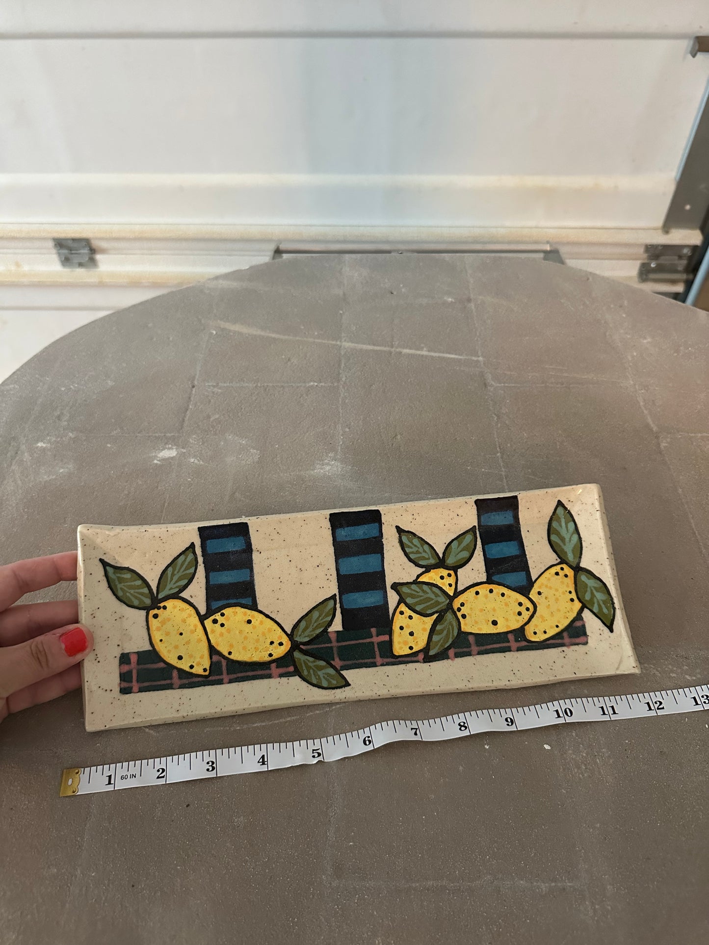 Lemon Rectangle Tray