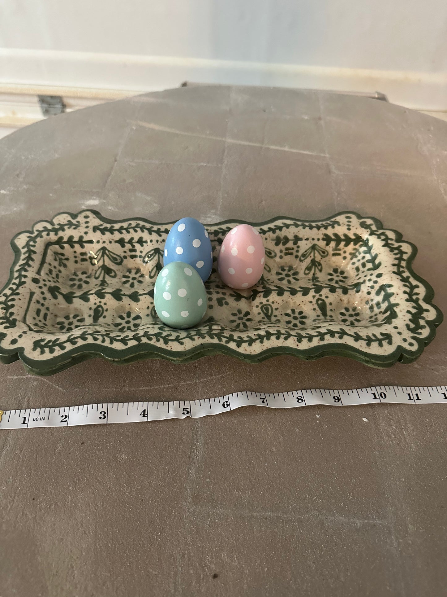 Green Egg Tray