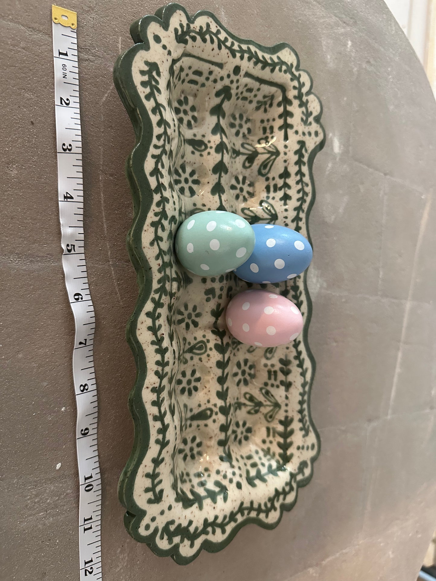 Green Egg Tray