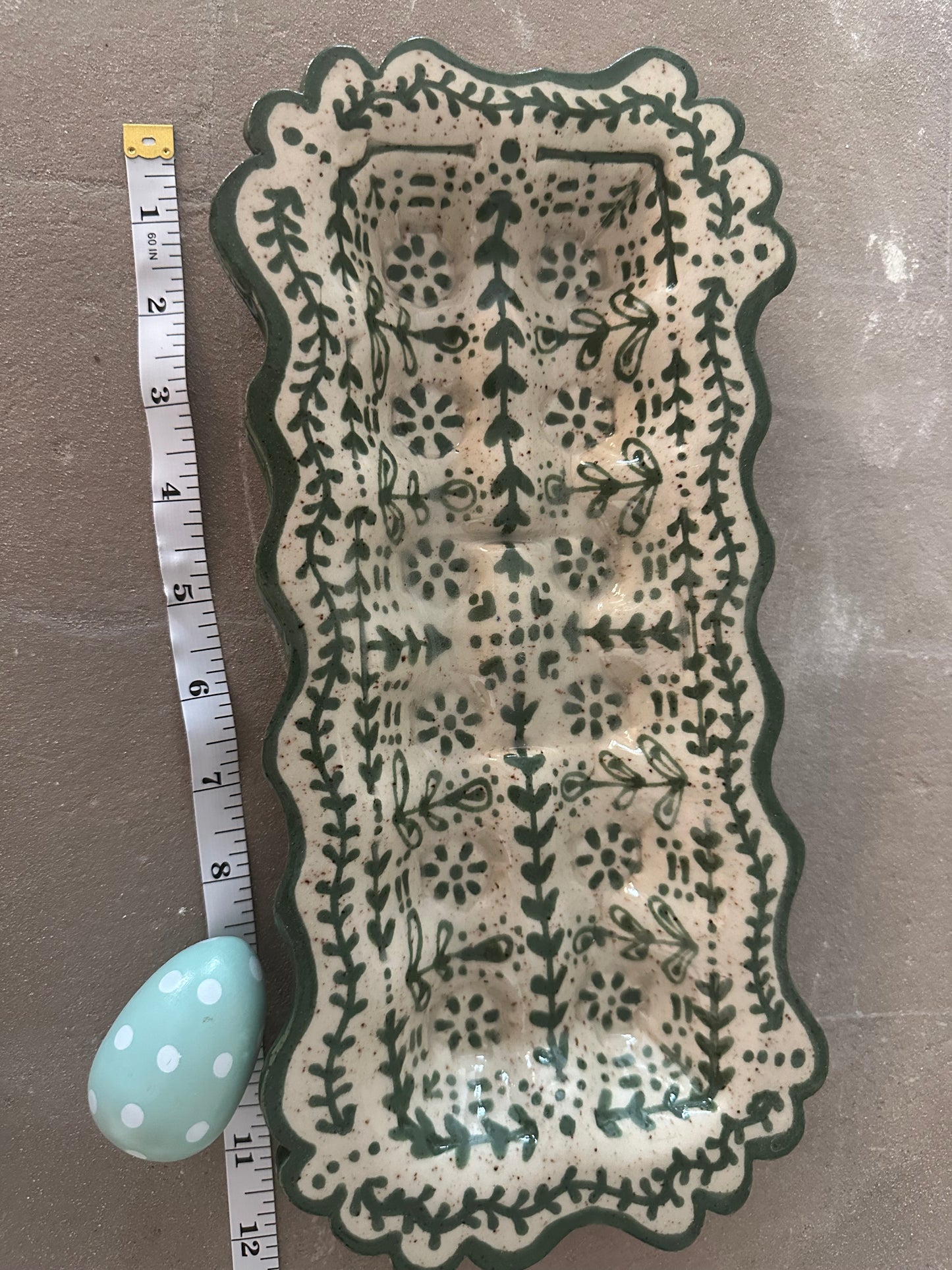 Green Egg Tray
