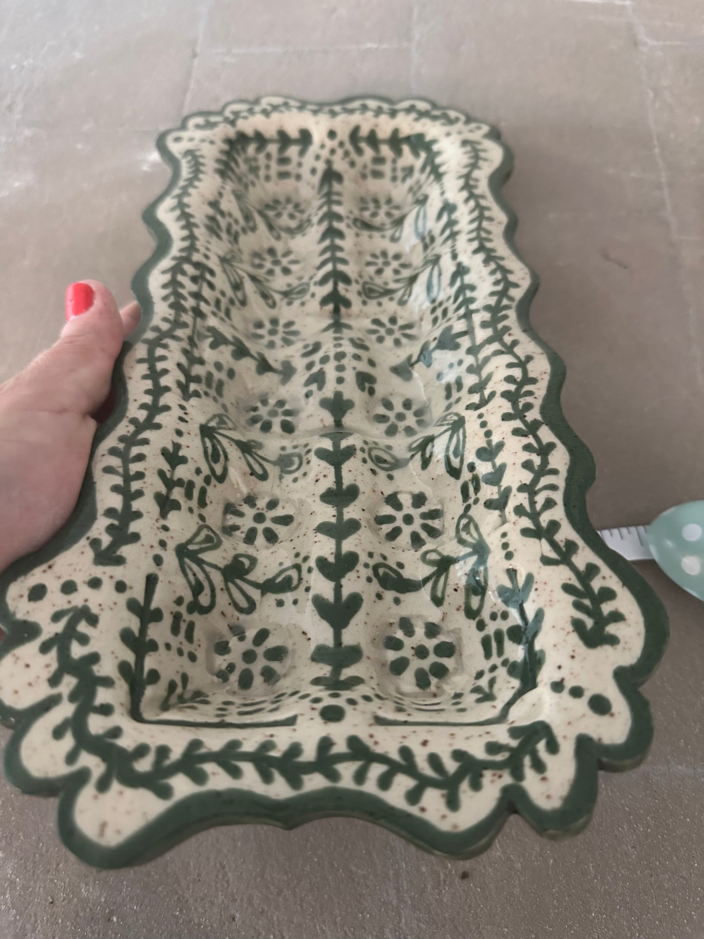 Green Egg Tray