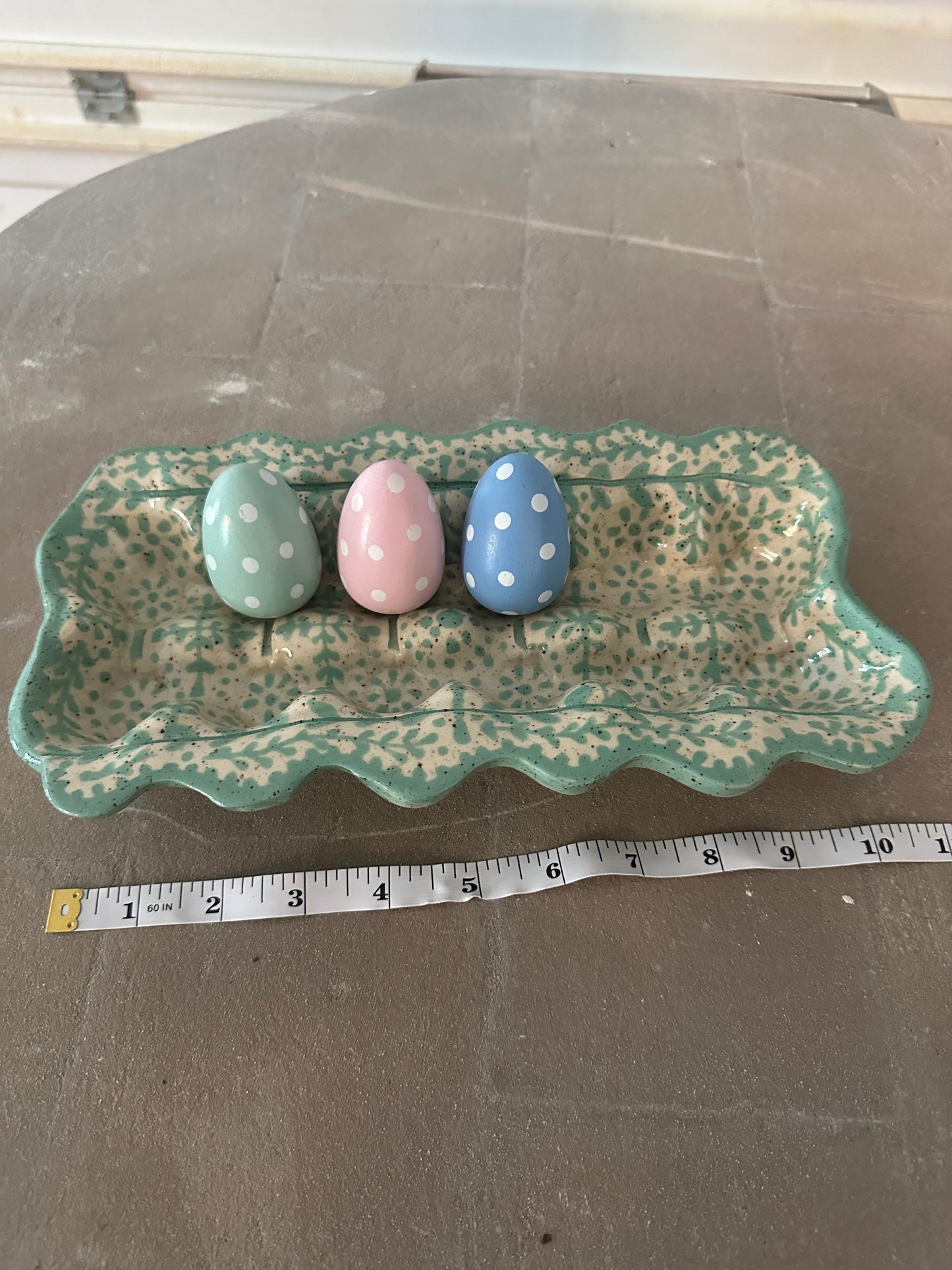 Sea Foam Egg Tray