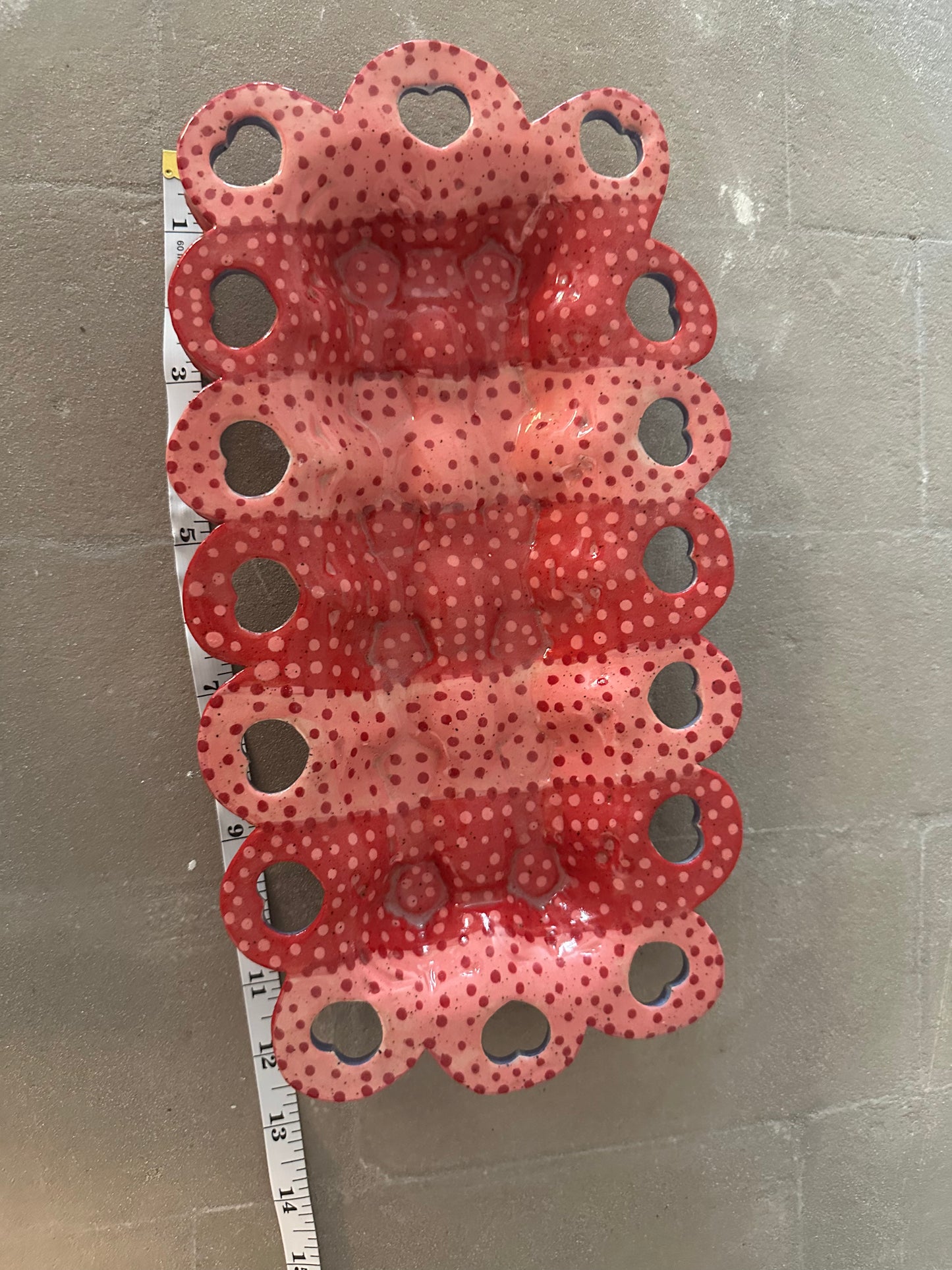 Red/Purple and Pink Egg Tray