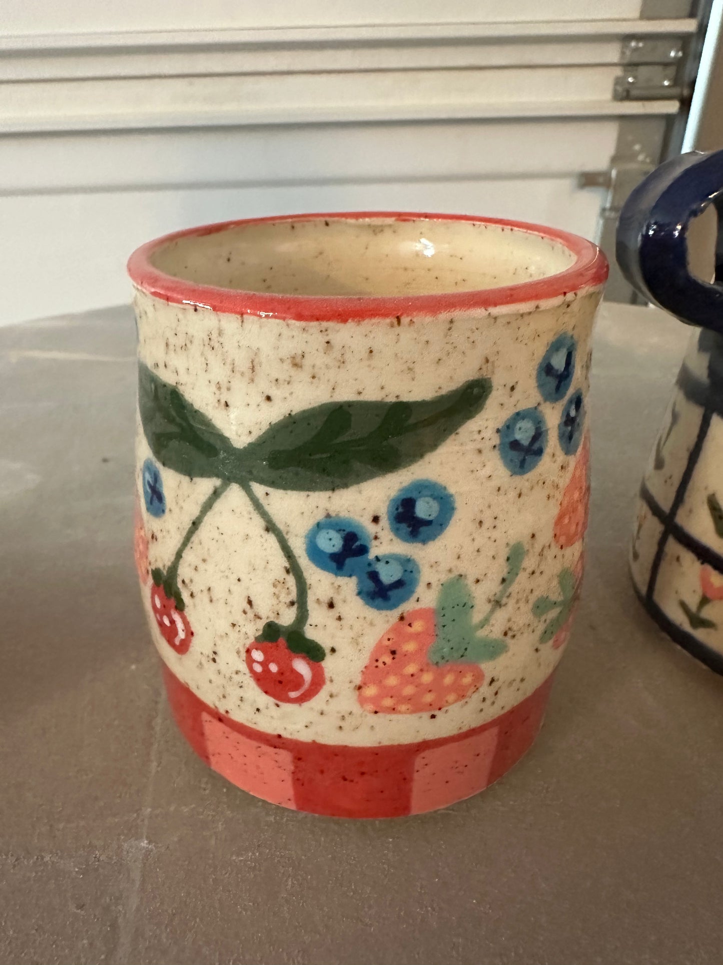 Little Mixed Fruit Vase (Pink/Red)