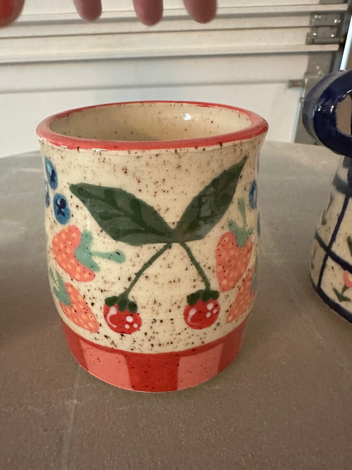 Little Mixed Fruit Vase (Pink/Red)