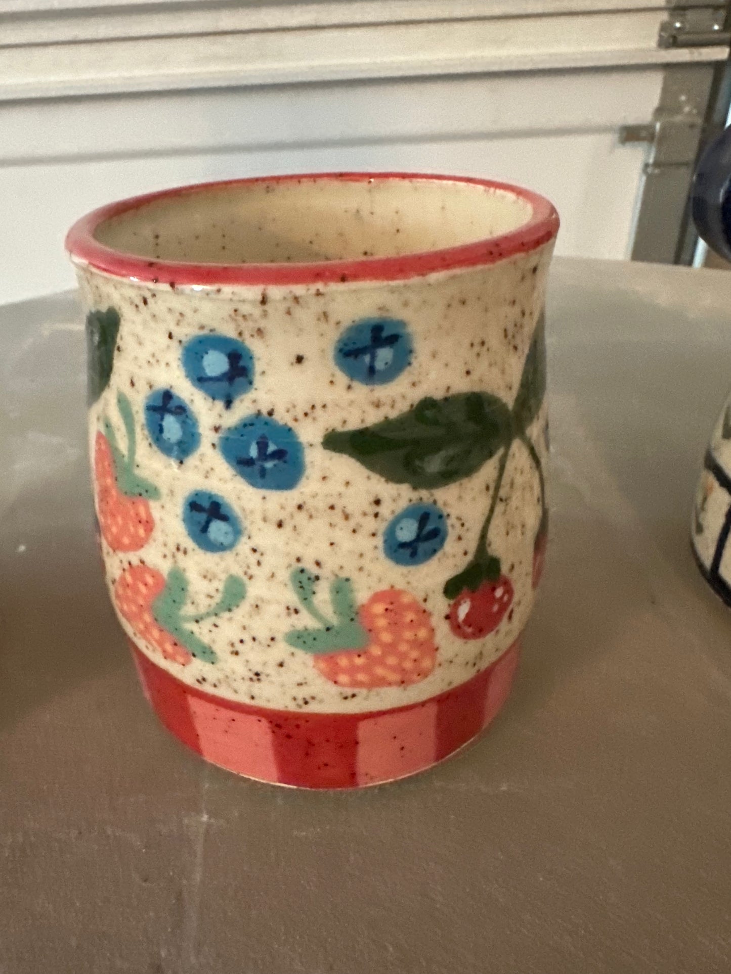 Little Mixed Fruit Vase (Pink/Red)