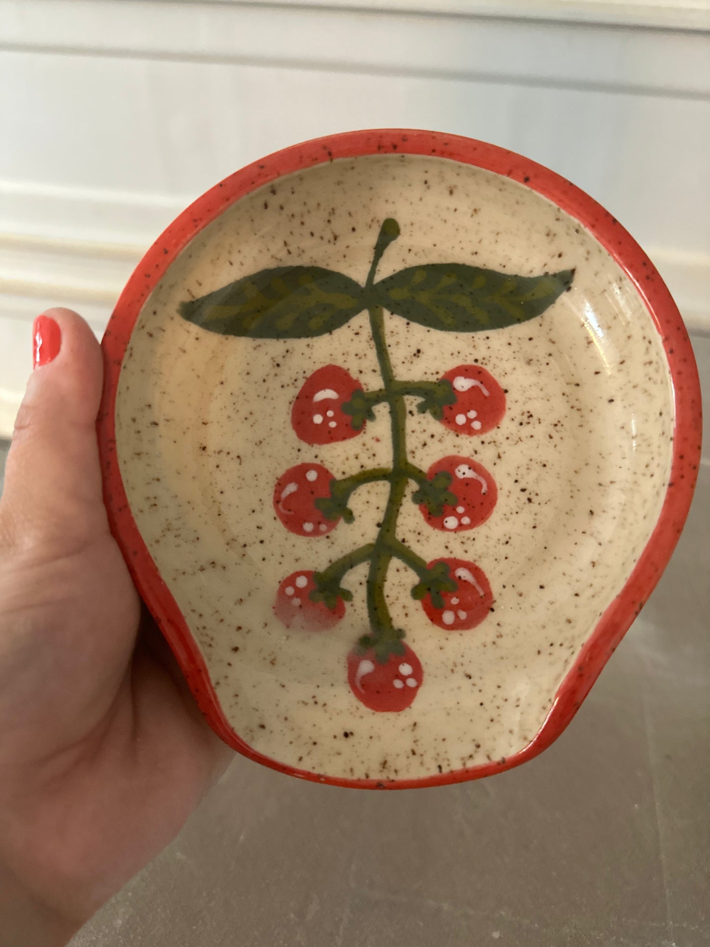 Tomato Spoon Rest
