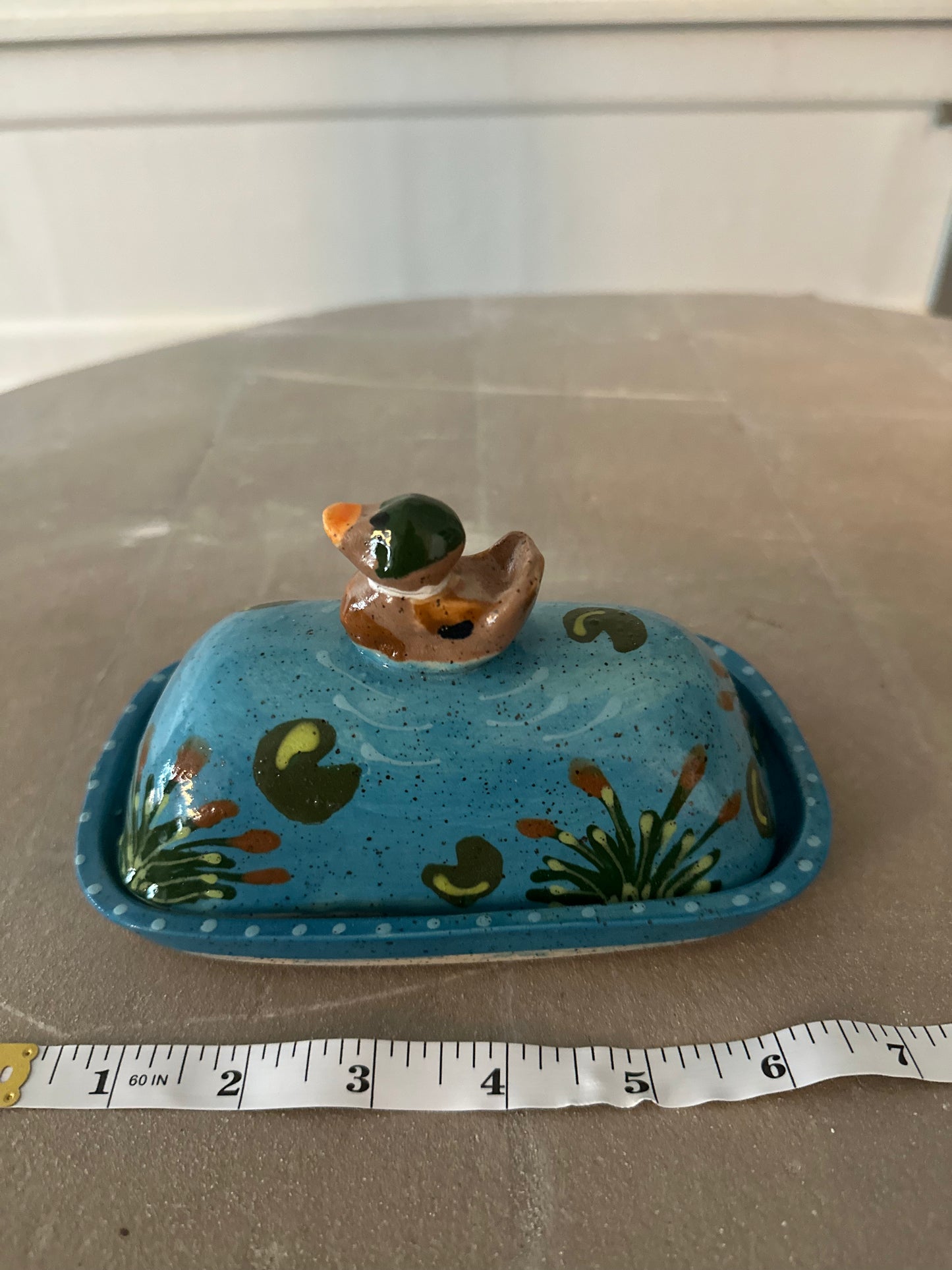 Mallard Duck Butter Dish