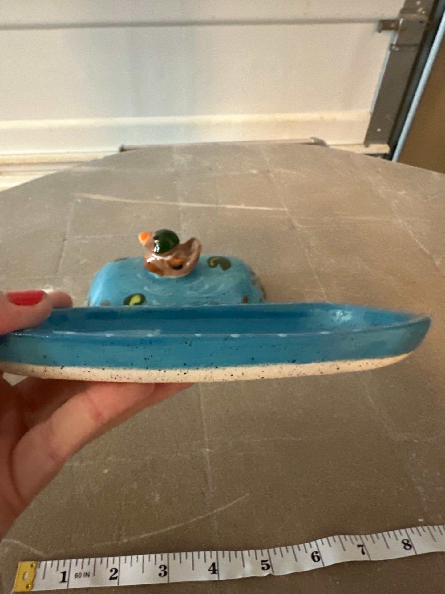 Mallard Duck Butter Dish