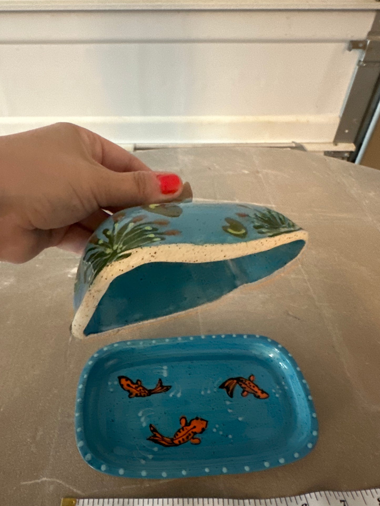 Mallard Duck Butter Dish