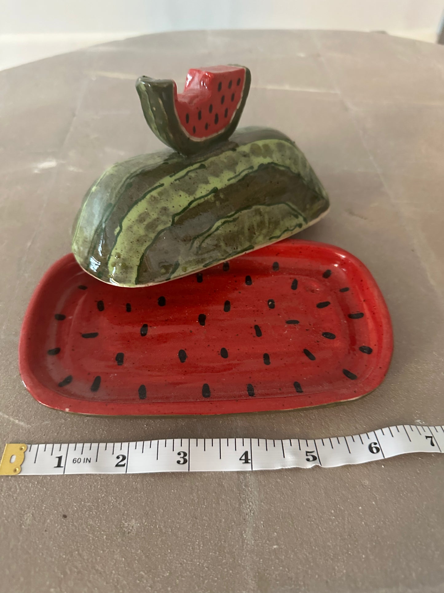 Watermelon Butter Dish