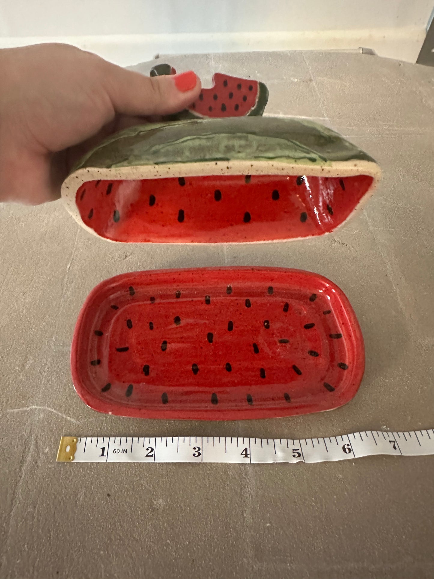 Watermelon Butter Dish