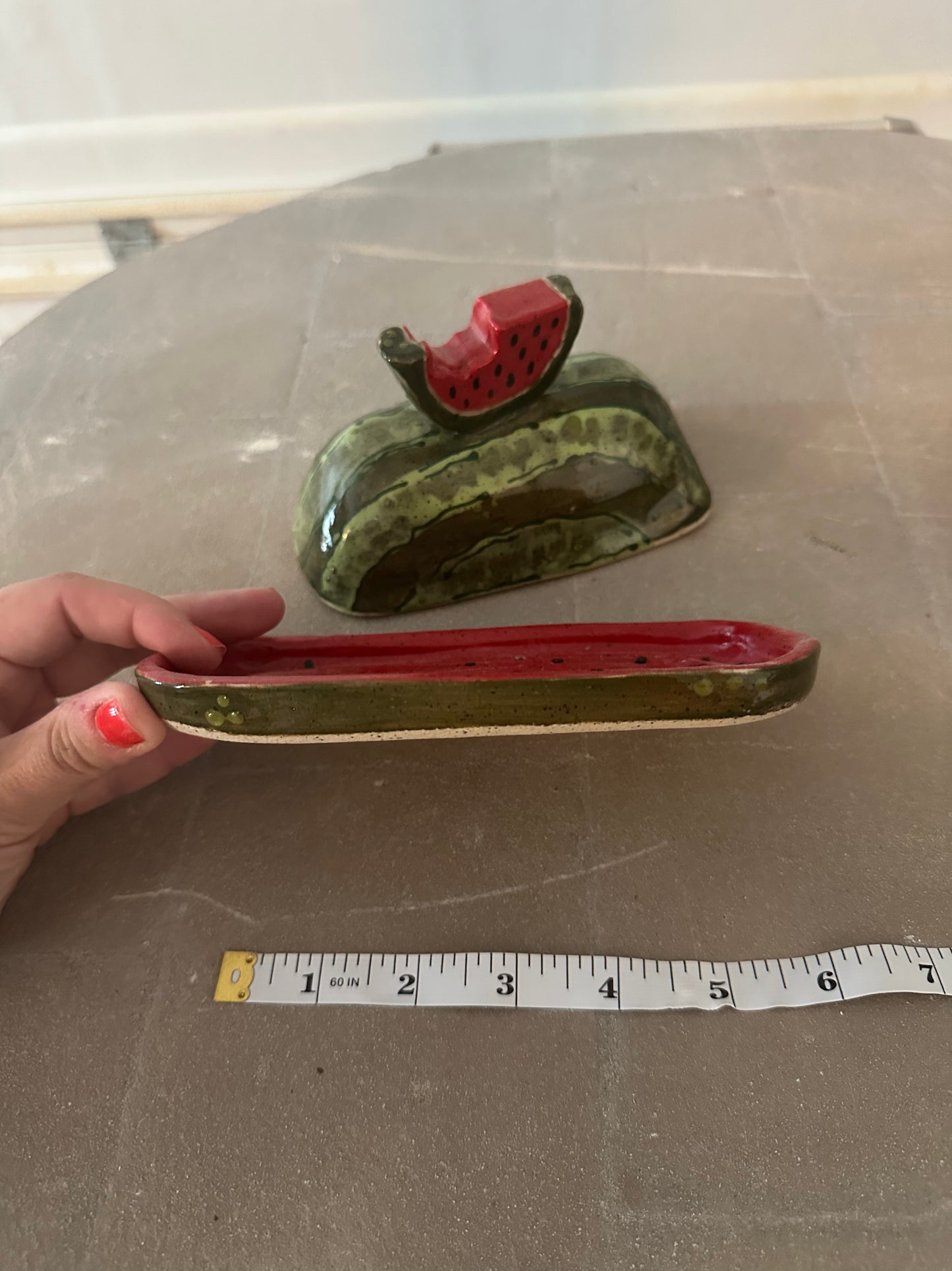Watermelon Butter Dish