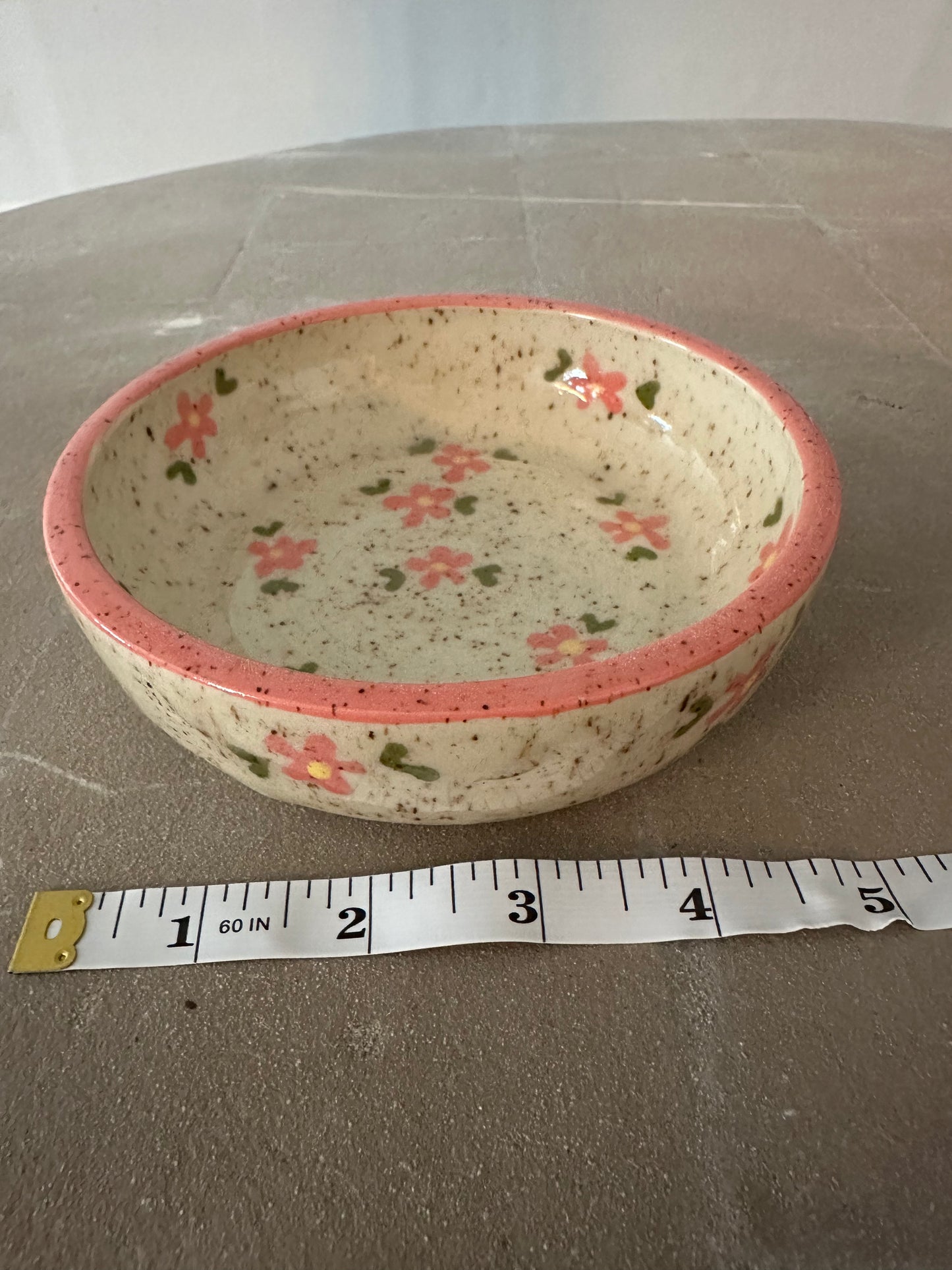 Tiny Delicate Pink Bowl