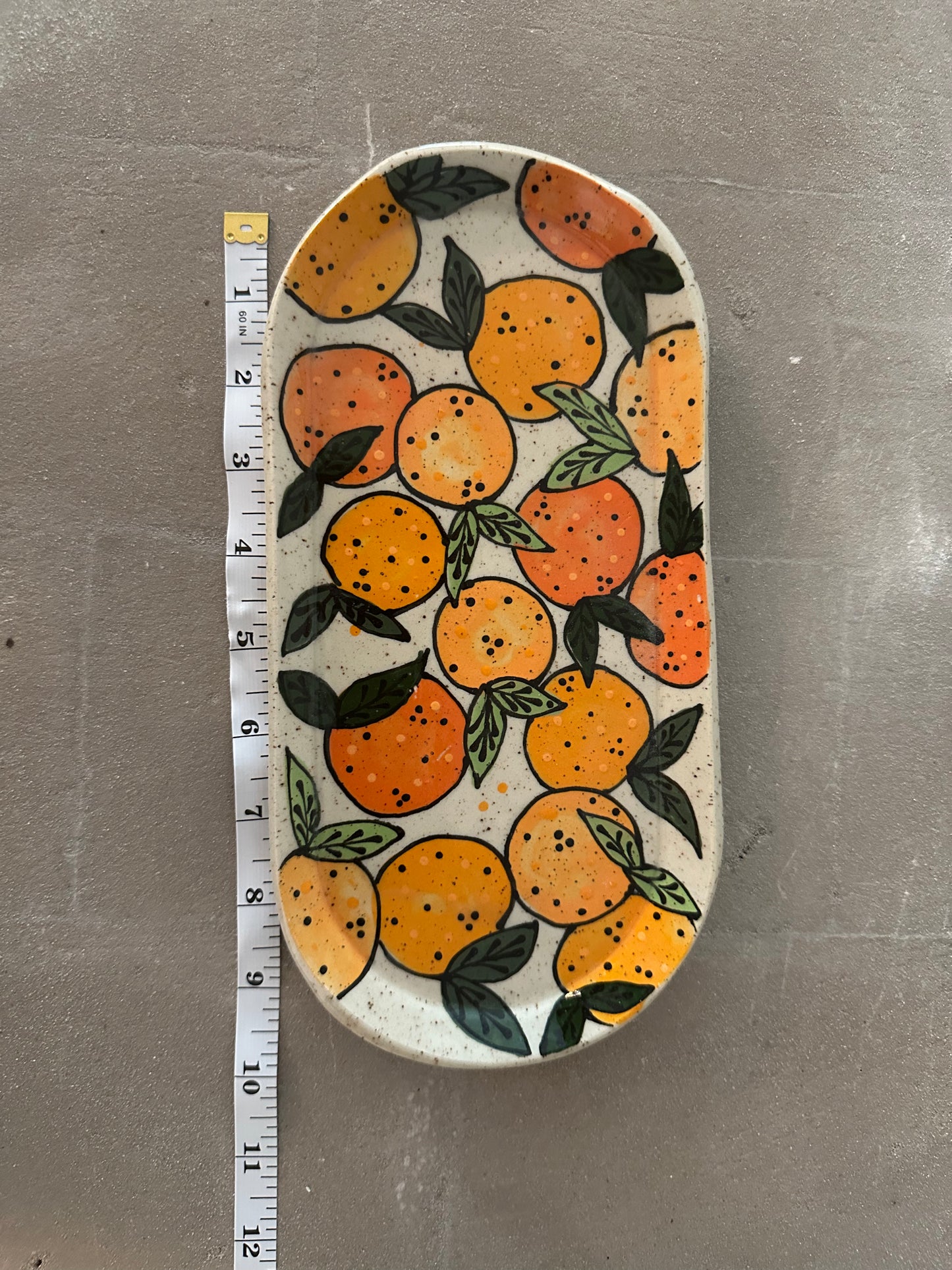 Orange Tray
