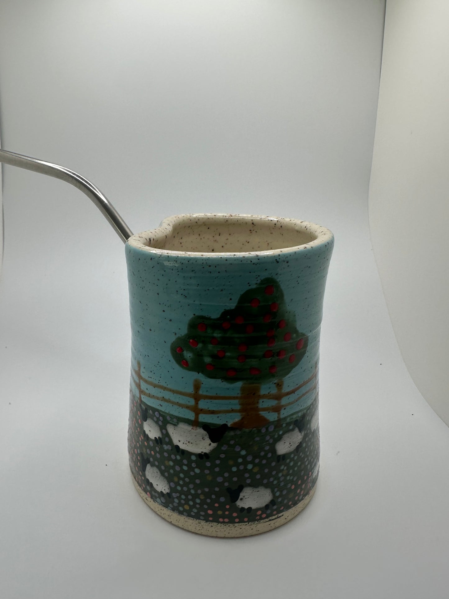 Sheep Straw Cup 2