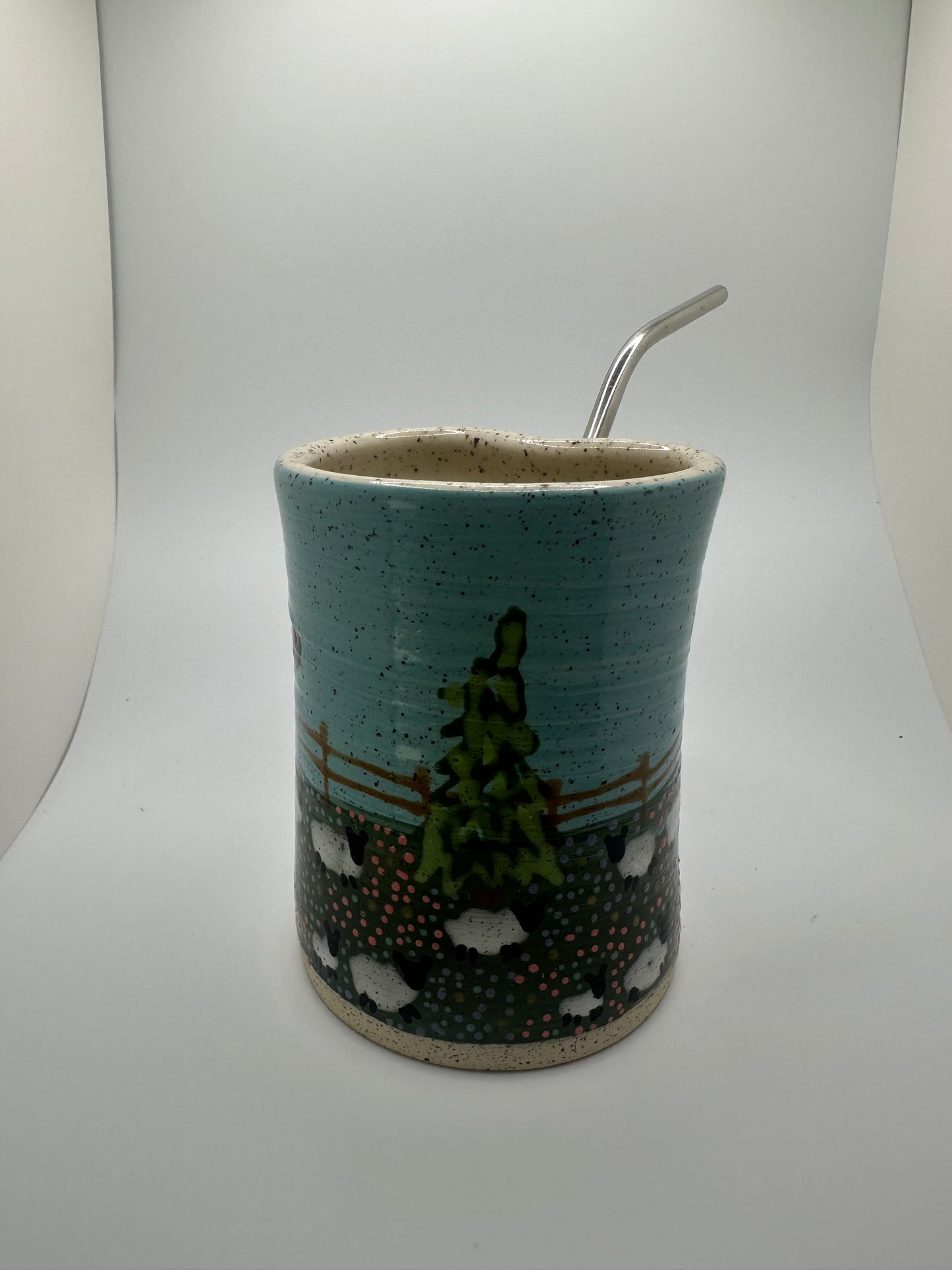 Sheep Straw Cup 2