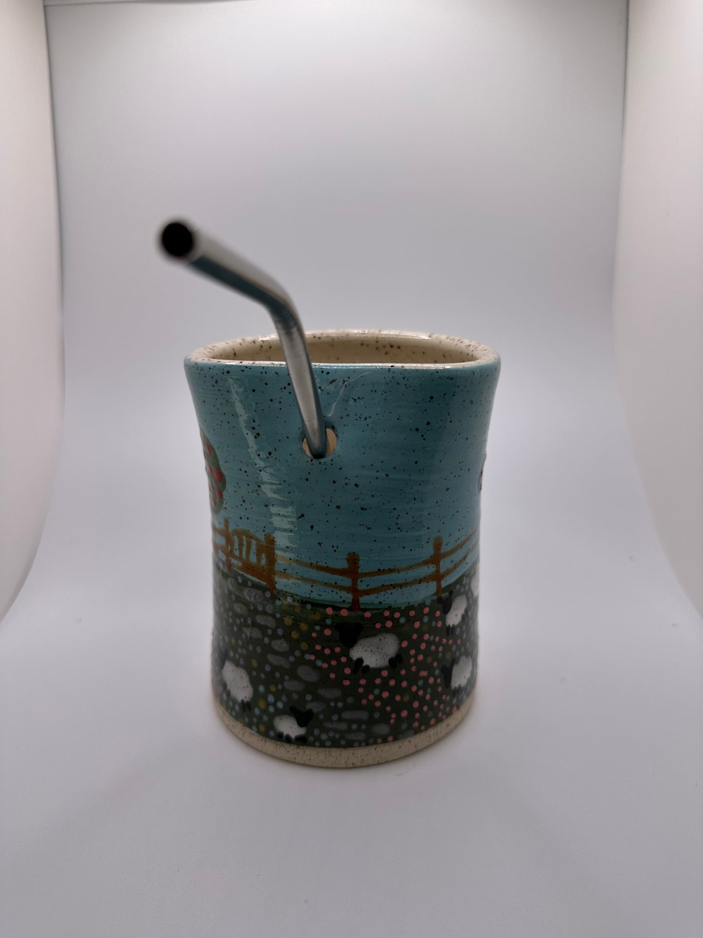 Sheep Straw Cup 2