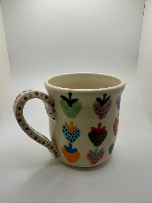 Strawberry Multicolor Mug 1
