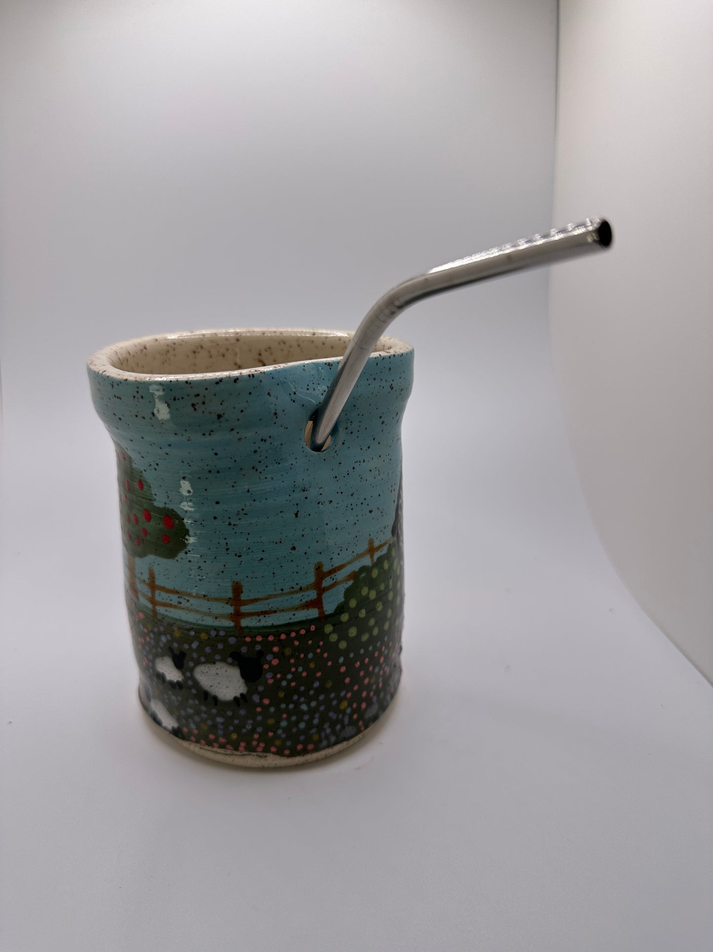 Sheep Straw Cup 1