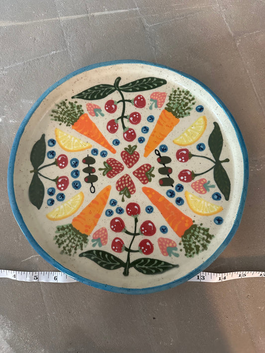 Large Round Fruit Plate
