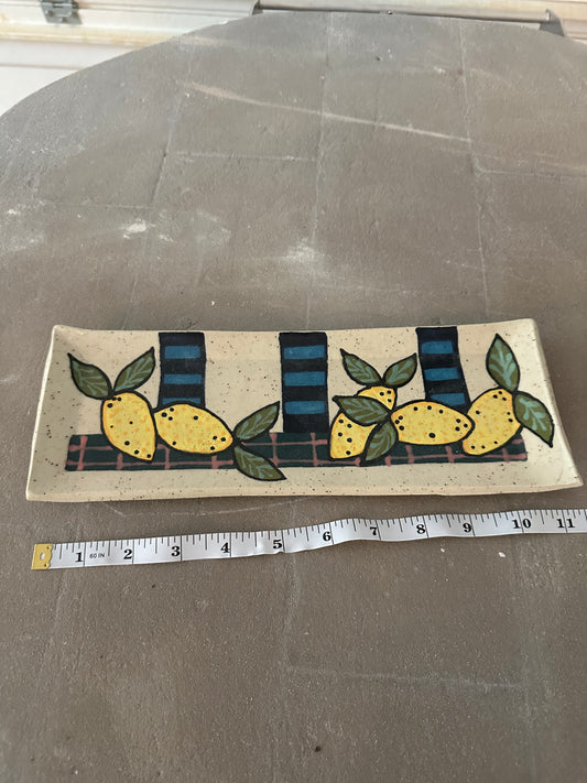 Lemon Rectangle Tray