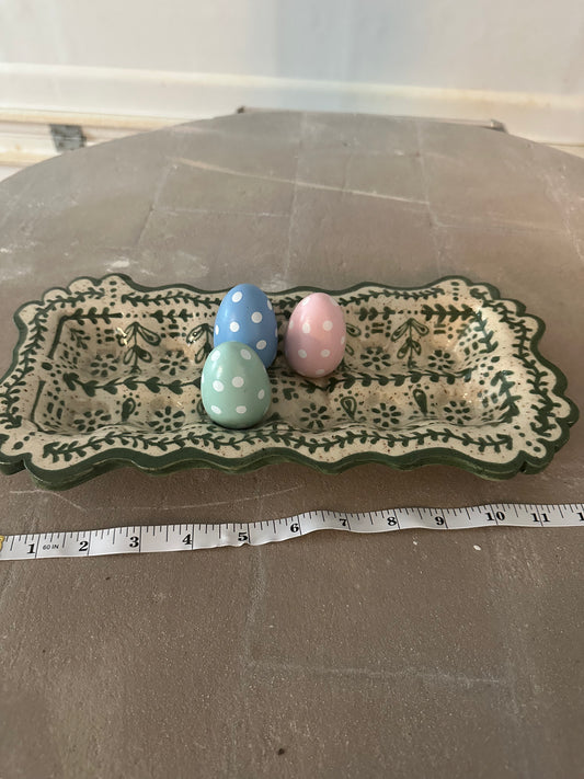 Green Egg Tray