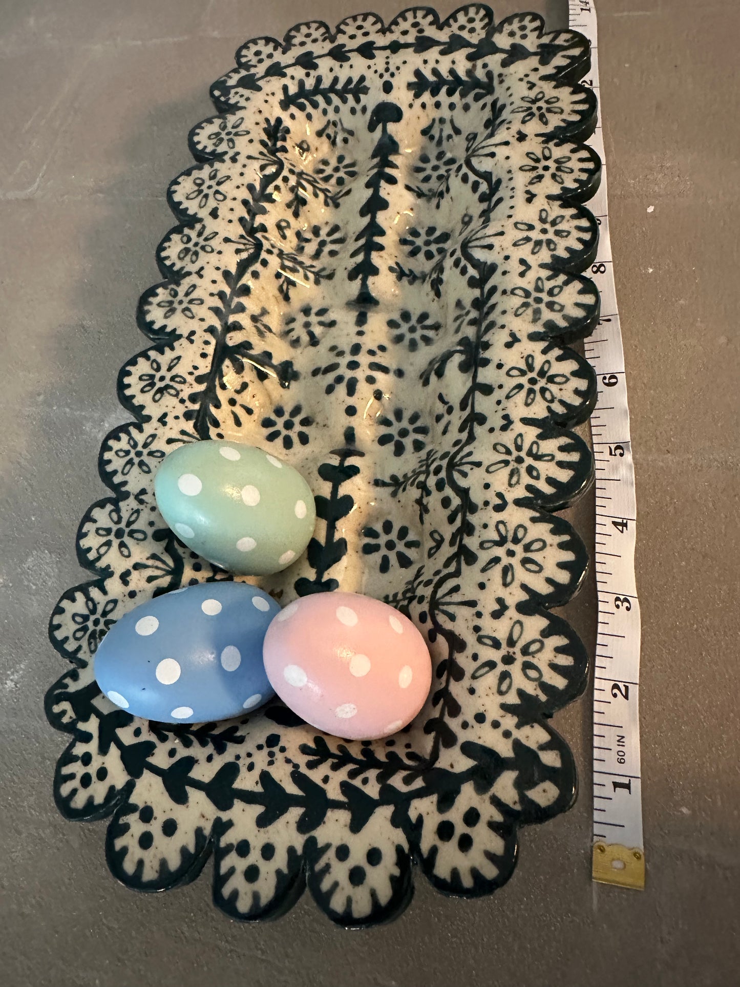 Teal Egg Tray