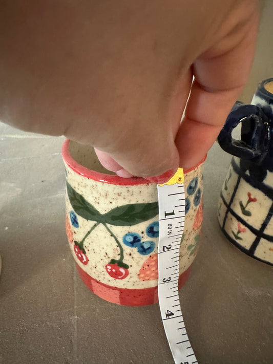 Little Mixed Fruit Vase (Pink/Red)