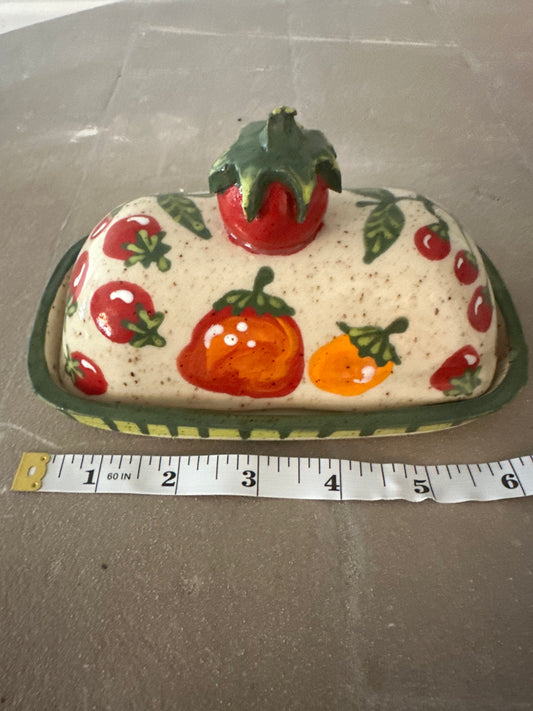 Tomato Butter Dish