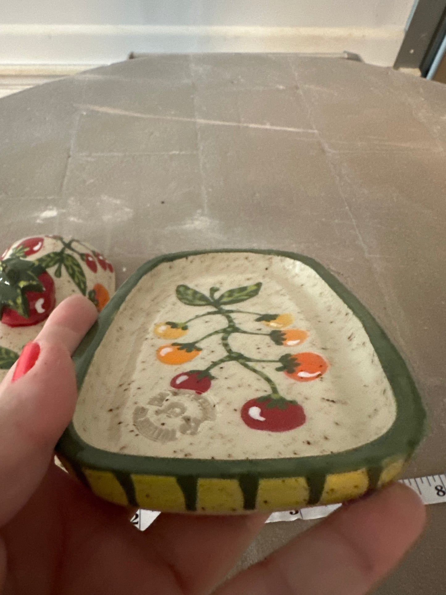 Tomato Butter Dish