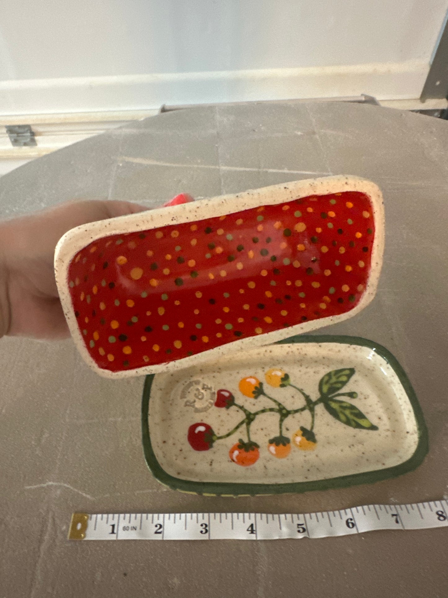 Tomato Butter Dish