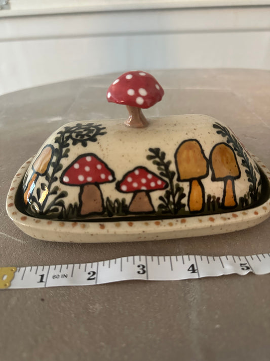Mushroom Butter Dish