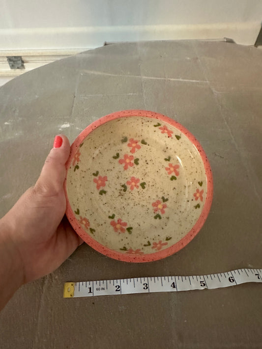 Tiny Delicate Pink Bowl