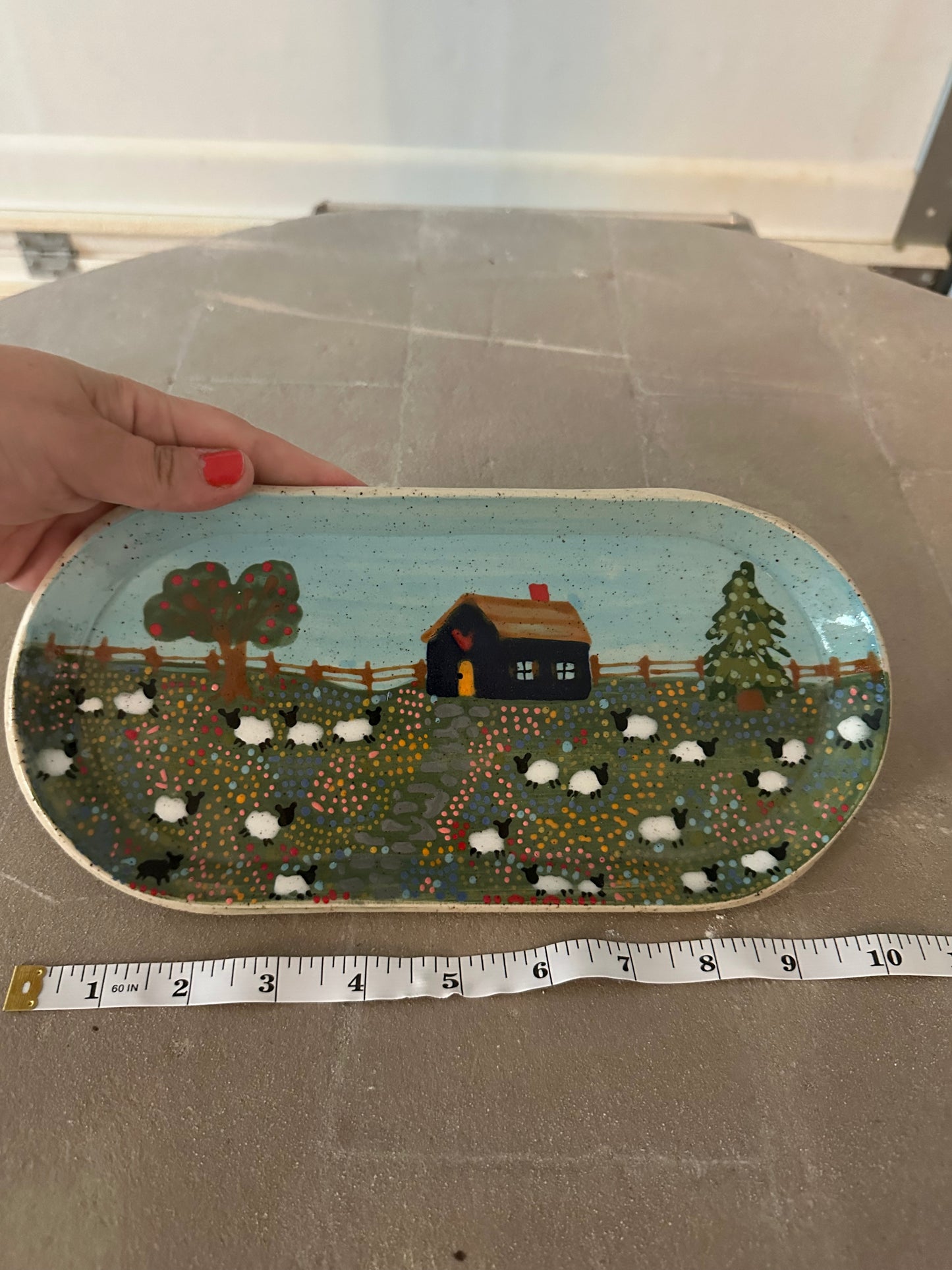 Little Sheep Tray