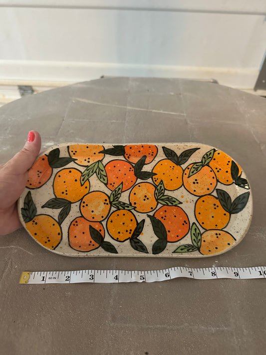 Orange Tray